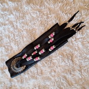 Motorcycle braid cover.